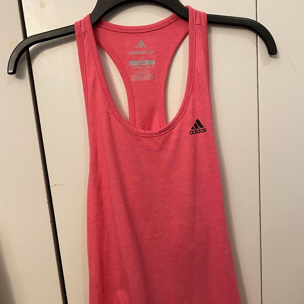 Adidas pink tank